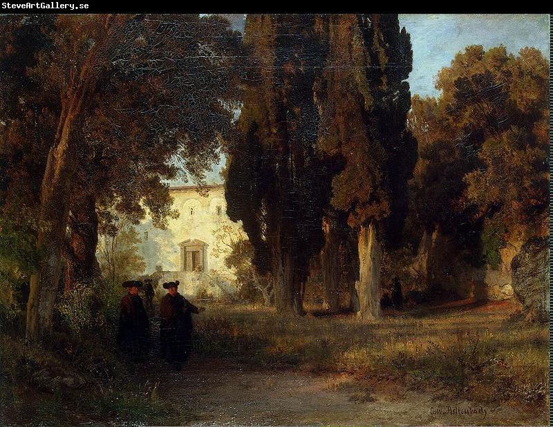 Oswald achenbach Klostergarten